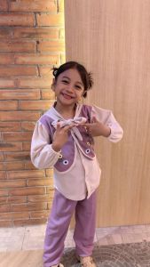 SETELAN ANAK PEREMPUAN LILY VEST1-10 TAHUN