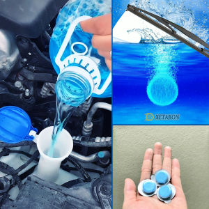 Combo 50 viên sủi rửa kính xe ô tô không cặn viên sủi rửa kính viên nén rửa kính xe ô tô nước rửa xe ô tô dạng viên sủi nén siêu tiện dụng 1 viên pha 4 lít nước siêu tiết kiệm