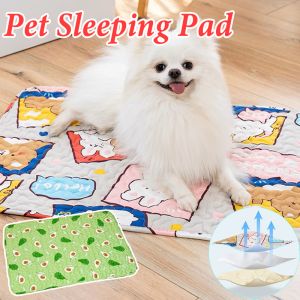 Pet Sleeping Pad Washable Breathable Non-slip Pet Bed Mat for Pet Dog Cat Mat