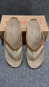 Cardinal Sandal Jepit Flip Flop Pria Kasual MC6CFZ1273N 03Z MATHIUS-1 Kulit Leather Premium