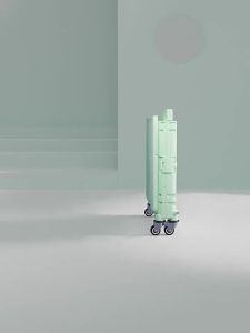 Foldable Portable Stair Climbing Plastic Trolley