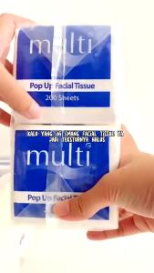 Tissue Multi Pop Up Higenic 200sheet 2ply (Per pack isi 4) | Tisu Wajah pop up