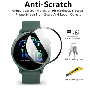 Phim bảo vệ 3D cho màn hình GarminActive 6 /garmin Vivoactive 5 Phim chống trầy xước cho Garmin Vivoactive 6 (Không phải kính)