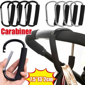 Portable Metal Carabiner Professional Aluminum Alloy Cart Hook Clip Multi-purpose Roller Skate Fixed Buckle Outdoor Products