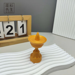 Creative Candle Wish Lantern Blessing Lamp Modern Style Retro Element Universal Use Decorative Light by Mr Grocery