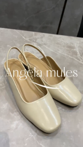 KOWALA Angela Sendal Wanita Mules Slip On Tali