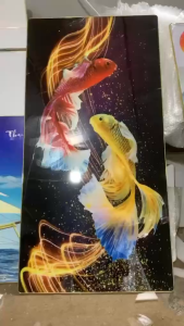 Tranh Treo Tường Chim Công Tranh Treo Phòng Khách/ Phòng Ngủ/ Tranh Tráng Gương/ Tranh Decor Phòng