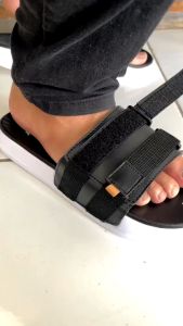 PERVEZ BLACK |ManNeedMe x Monday| Sandal Casual Pria Outdoor Sendal Slop Slip On