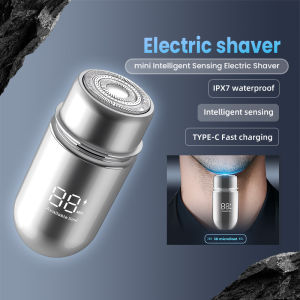 MeeGoo Electric Shaver Smart HD Digital Display Portable Rechargeable Shaver IPX7 Waterproof Beard Razor Pencukur elektrik