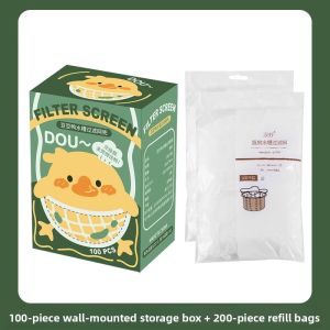 Kitchen Sink Strainer Drain Filter Disposable Dishwashing Vegetable Washing Sink Drainage Mesh Drain Plug Blocking Prevention Tool