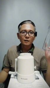 Blender manual Blender tangan Blender es cappucino tanpa listrik Destec Eb 02