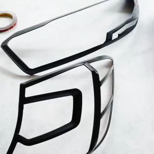 Paket Cover Garnish Lampu Handle Outer Pintu Tutup Tangki Mobil Brio 2023 Hitam Doff