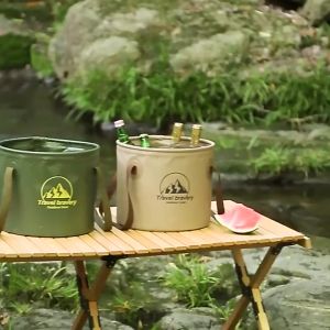 360 official พร้อมส่ง!! ถังน้ำแคมป์ปิ้งพับได้ ถังพับภายนอก ถังน้ำแข็ง ถังเก็บน้ํา แบบพับได้ สําหรับตั้งแคมป์ ท่องเที่ยว ตกปลา BW