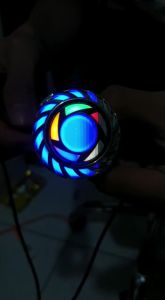 LAMPU STOP BELAKANG REM PROJIE MINI RAINBOW ARUS AC DC UNIVERSAL