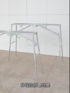 Heavy-Duty Folding Workbench Step Stool