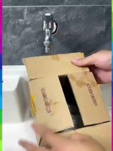 Kran Air Mesin Cuci /Keran Air Mesin Cuci Otomatis Anti Jatuh Stainless Steel Jatuh Otomatis Menghentikan Air Anti Ledakan yang