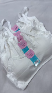 Áo lá học sinh cotton đệm may liền bra 3 dây A1068 cho bé gái mới lớn dậy thì cấp 1 cấp 2 mềm mịn thoáng mát.