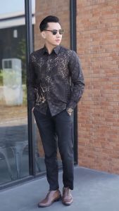 BATIK PRIA LENGAN PANJANG KEMEJA BATIK PRIA LENGAN PANJANG MODIS