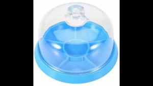 Khay Che Bụi Cho Bộ Máy Đồng Hồ Bằng Nhựa Trong Suốt Với 6 Ngăn Để Sửa Chữa Bảo Trì Hộp Lưu Trữ Các Bộ Phận Đồng Hồ
