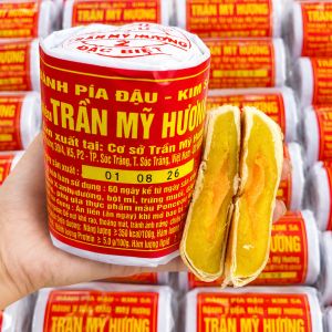 320gr Bánh Pía Trần Mỹ Hương Kim Sa – Nhân Đậu Xanh Trứng Muối Béo Bùi Thơm Ngon
