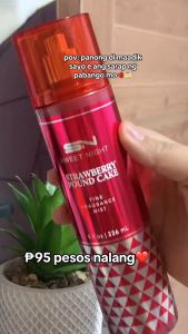 Angel Spark Sweet Night Strawberry Pound Cake Fragrance Perfume 236ml