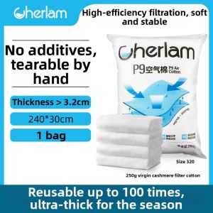 cherlam | High-density Thick Bio-filtration Cotton for Aquarium Filter