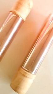 TITIK TIGA: Cetakan Kue Kering Akar Kelapa Stainless Steel Dorongan Kayu