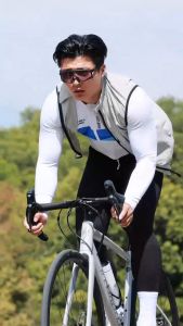 WOSAWE Men Women Cycling Vest Windproof Breathable Waterproof Sports Sleeveless Bike Tops