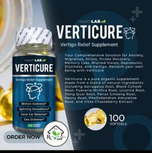 VERTICURE | VERTIGO RELIEF | 100 SOFTGELS