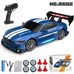 WLtoys | Rc Drift Car 1/24 Cross-Border 2.4G Remote Control High-Speed Electric Vehicle Ae86 4Wd Led Racing Toys for Boys Kdis Gift
