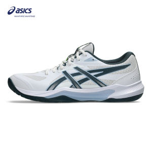 ASICS Men GEL-TACTIC 13 Indoor Court Shoes in White/Raw Indigo