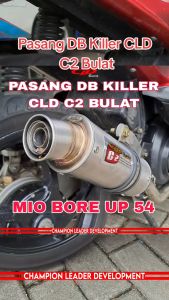 KNALPOT CLD TYPE C2 BULAT C2 OVAL MIO NOUVO Safata