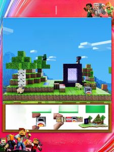 My World Magnetic Square Magnet Iron Building Blocks Assemble MC Magnetic Mini Magnetic Peripheral Toy for Boys Full Set