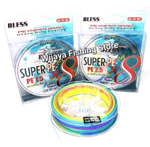 Senar Pancing PE Bless Super PE x8 200 meter