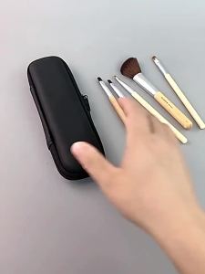 Túi Đựng Cọ Trang Điểm Đa Năng Di Động Nhẹ Chất Liệu Lưới Có Chất Liệu PC Dùng Để Đựng Dụng Cụ Làm Đẹp