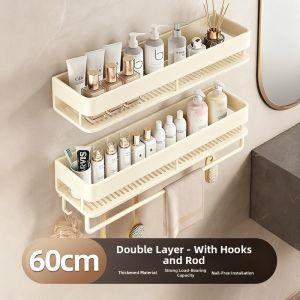 youqin | Wall-mounted No-drilling Elevated Storage Rack