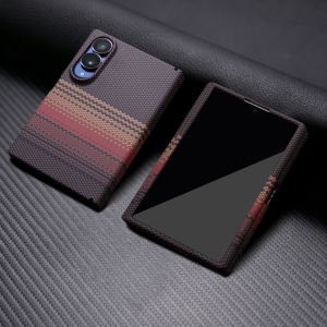 szhaiyu | Luxury Leather Magnetic Carbon Fiber Pattern Case for Samsung Z Fold 8 Ultra 7 6 Screen Protector Shockproof for Magsafe Cover