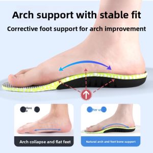 XIANZHAO | Arch Support Flat Foot Correction Anti-Side Roll Shoe Insoles for Men