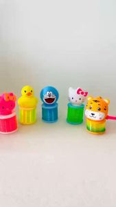 [CÓ ĐÈN] Đồ chơi trẻ em lò xo hình con vật cho bé thích khám phá cầu vồng rainbow cầu vòng ma thuật phát sáng doremon
