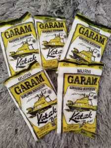 PAKET 5PCS GARAM KATAK BOAT 200GR BERYODIUM SALT