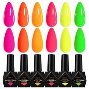 ชุดยาทาเล็บเจลสีไวน์แดงและน้ำตาลกาแฟ 10 มล. 6 ชิ้น ปราศจากสาร HEMA และ TPO แบบกึ่งถาวร ลอกออกได้ สำหรับอุปกรณ์ทำเล็บฤดูหนาว