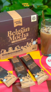 BELGIAN MOCHA DRINK BY CHOCO ALBAB l NO SUGAR l 20 SACHET l MUST BUY 🔥