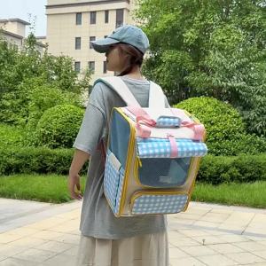 Pet Backpack Carrier for Cat & Small Dog