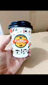 Ly giấy 9oz - 270ml mẫu White Coffee Set 100-300 cái