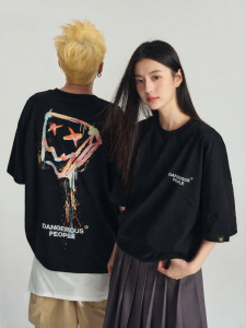 dangerouspeople | Loose and Trendy Mens T-shirt