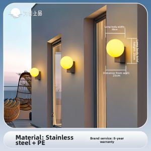 VINCAN | Waterproof Outdoor Solar Wall Light