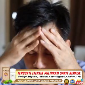 Cukup Sekali Minum Xing xuanyun herbs obat tradisional cina sakit kepala migrain pusing BPOM Original Kapsul Herbal Untuk Migrain Mengatasi Vertigo Dan Pusing - Lazada