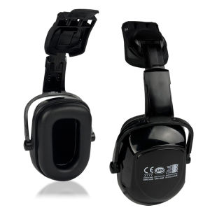 CE Hanging Type Earmuffs for Safety Helmet Construction Work Hearing Protection Railway Noise-proof Ear Protector for Hard Hat
