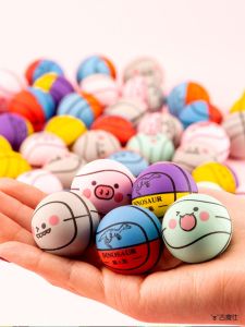 gumahus | Rubber Bouncy Ball Mini Basketball Toy