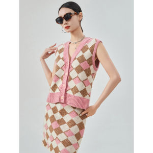 XIAODADEHUA | Miu Style College Knit Set